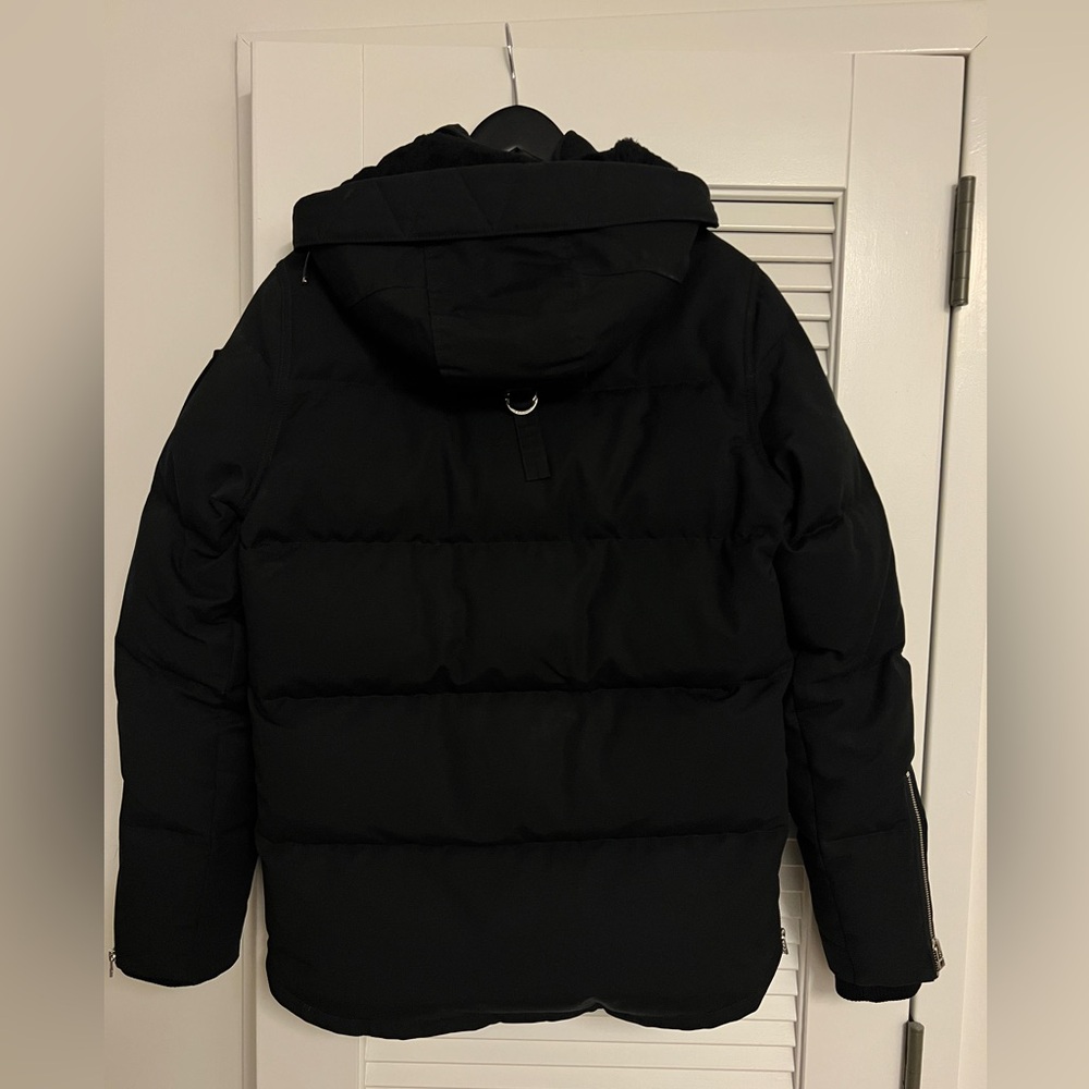 Moose Knuckles Black Down Filled Jacket Size M Wi… - image 3